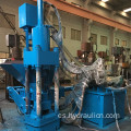 Máquina de prensa de polvo de aluminio de virutas de metal